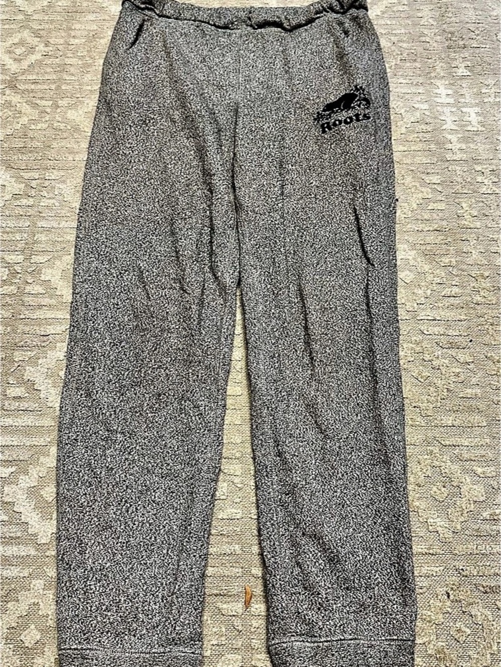 Roots Kids Gray Jogger Pants Size 14